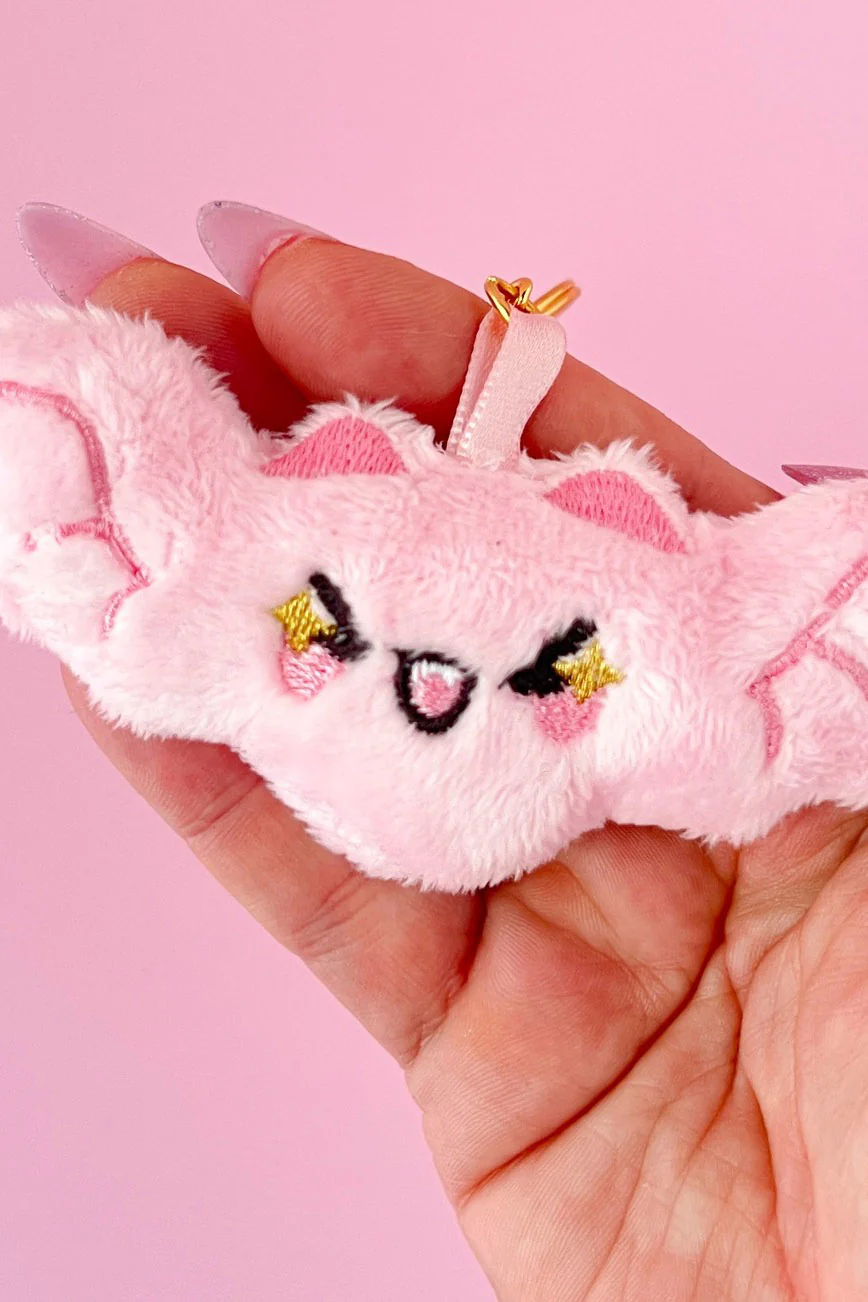 Kawaii Bat Keychain - Image 3