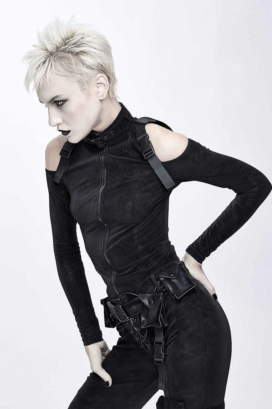Grimwar Cold Shoulder Top - Image 3