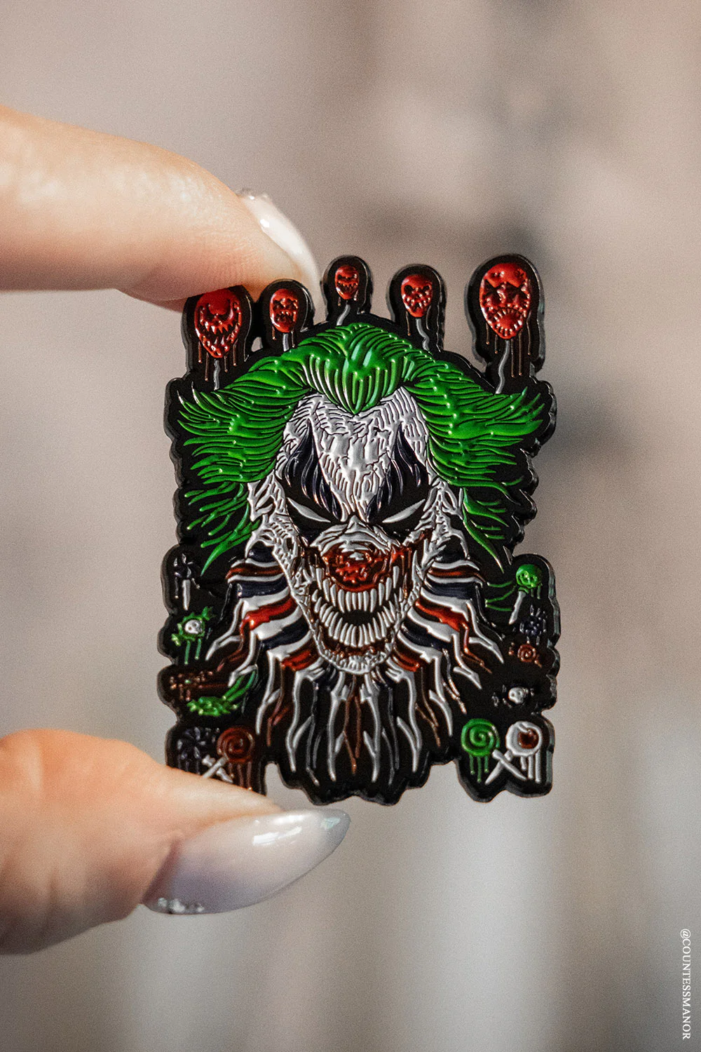 Killer Clowncore Enamel Pin