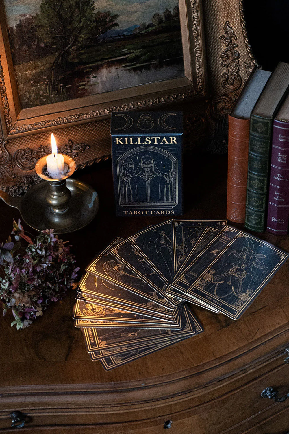 Killstar Tarot Cards [Black/Gold]