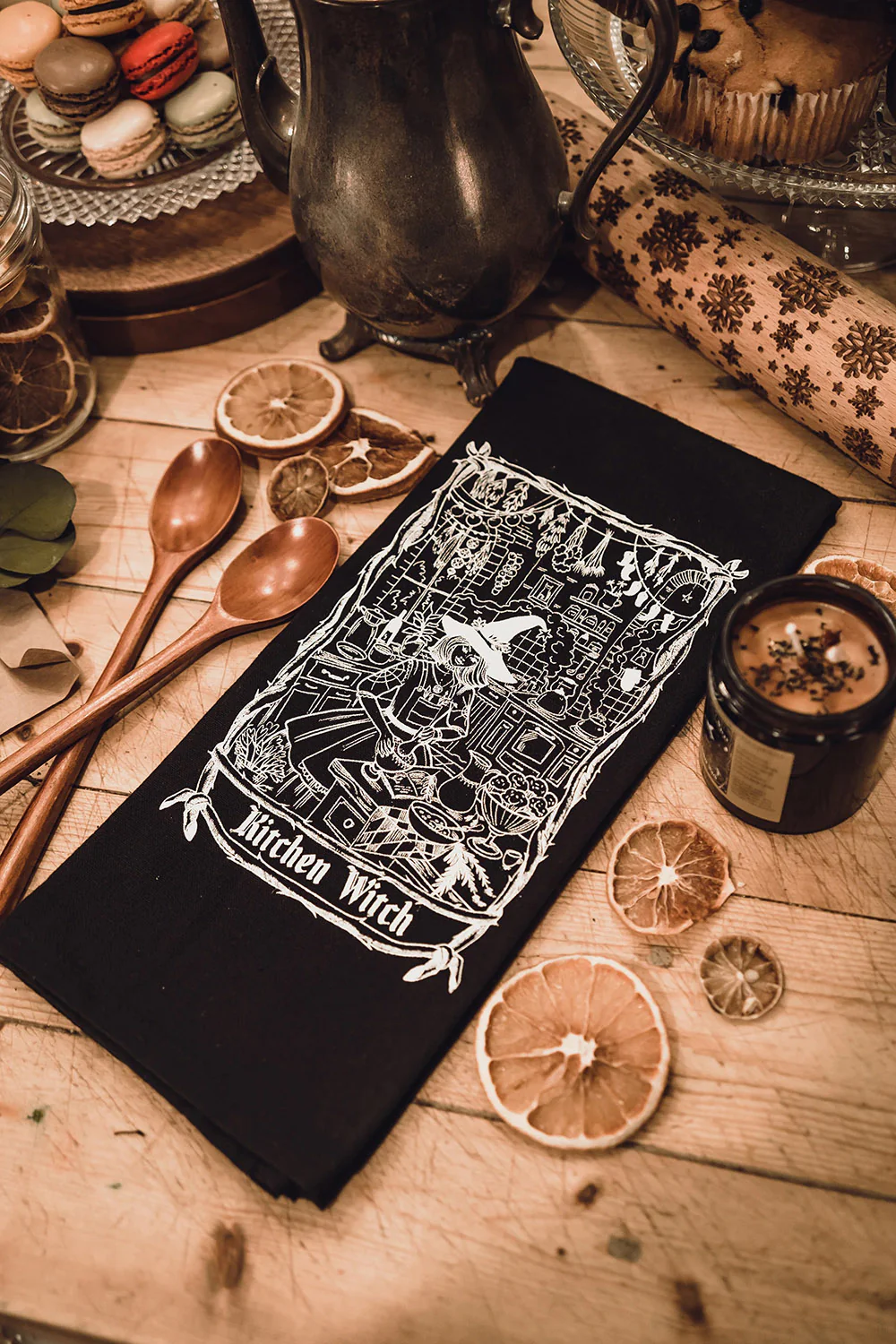 Kitchen Witch Dish Towel - Image 3