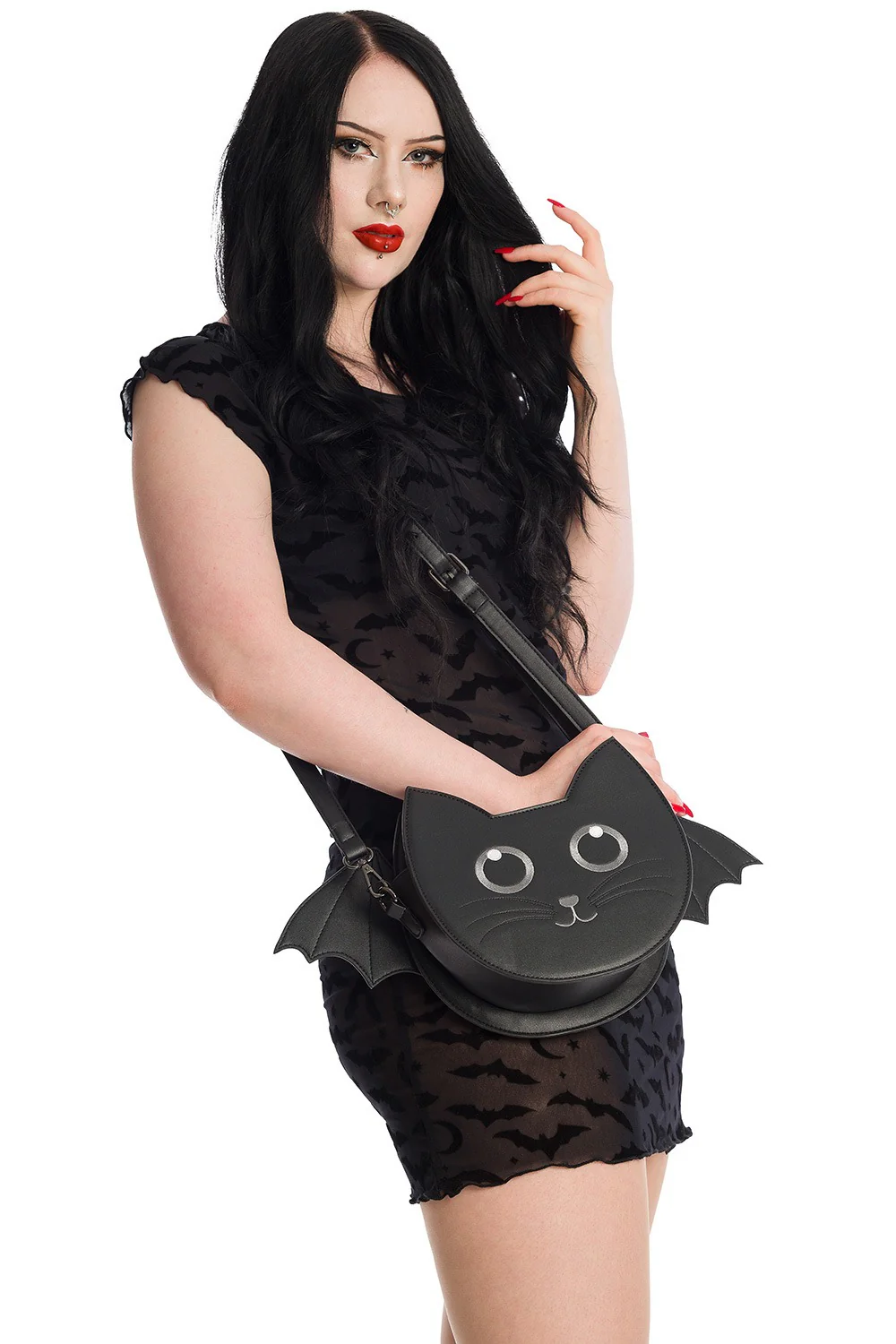 Kitty Bat Shoulder Bag - Image 2