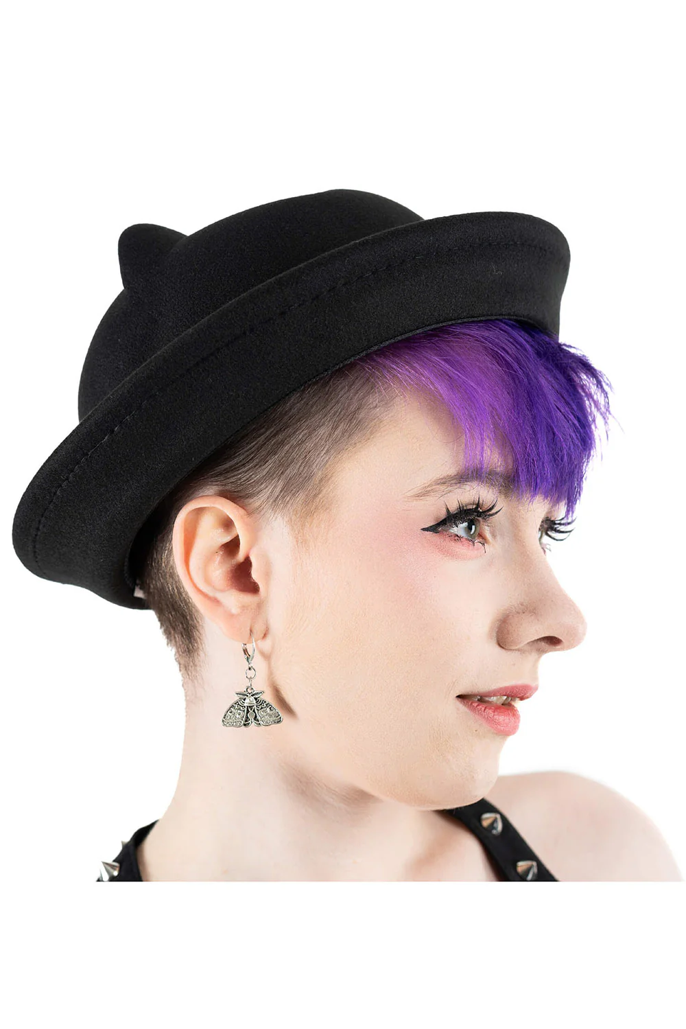 Kitty Ear Bowler Hat - Image 3