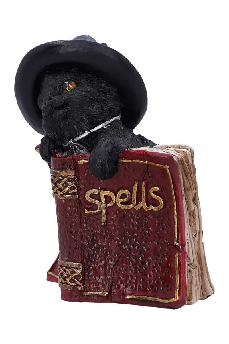 Kitty's Grimoire Spellbook Statue - Image 3