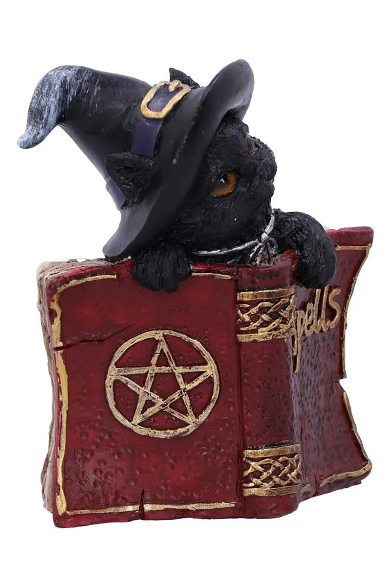 Kitty's Grimoire Spellbook Statue - Image 5