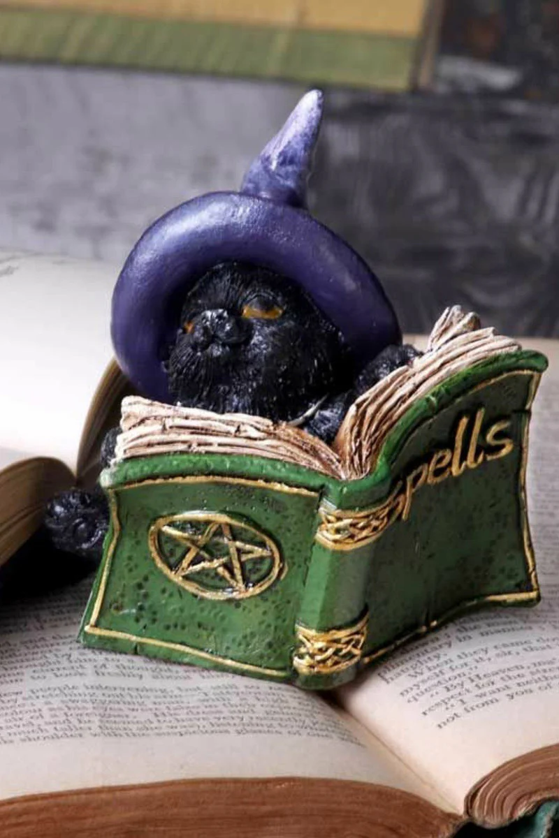 Kitty's Grimoire Statue [GREEN] - Image 2