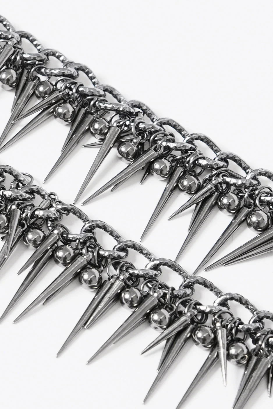 Knightcore Spiked Layered Necklace - Image 8
