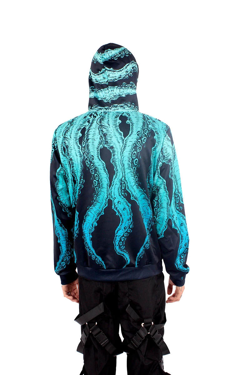 Kraken Curse Tentacles Hoodie - Image 6