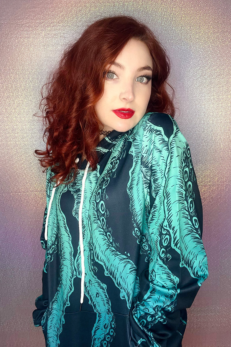 Kraken Curse Tentacles Hoodie - Image 8