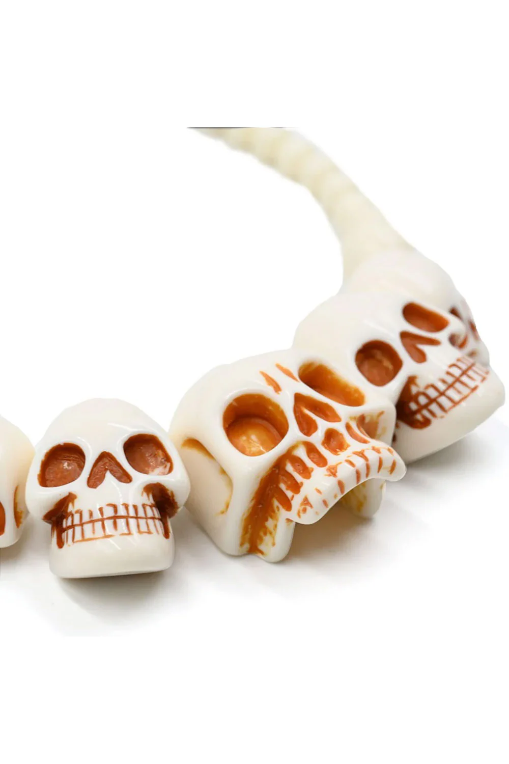 Skull Collection Necklace [White] - Image 3