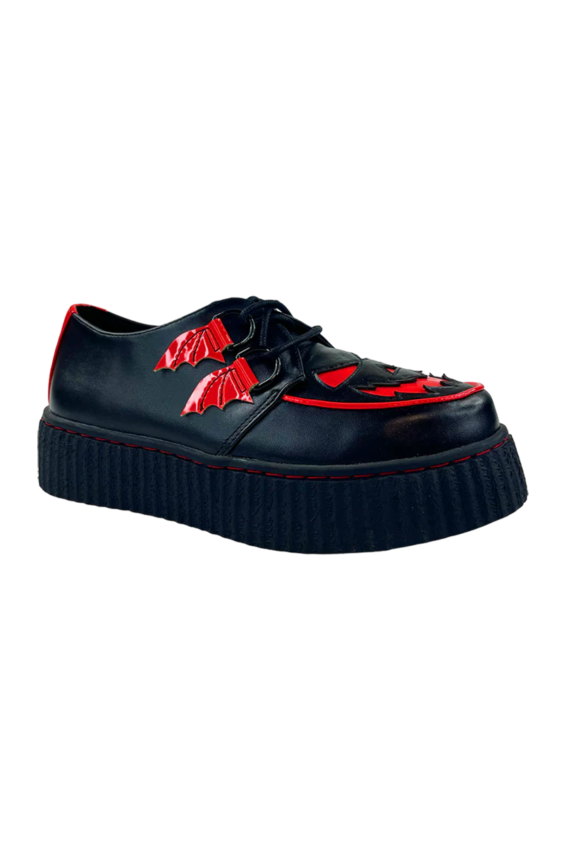 Krypt Scary Jack Creepers [BLACK/RED] - Image 3