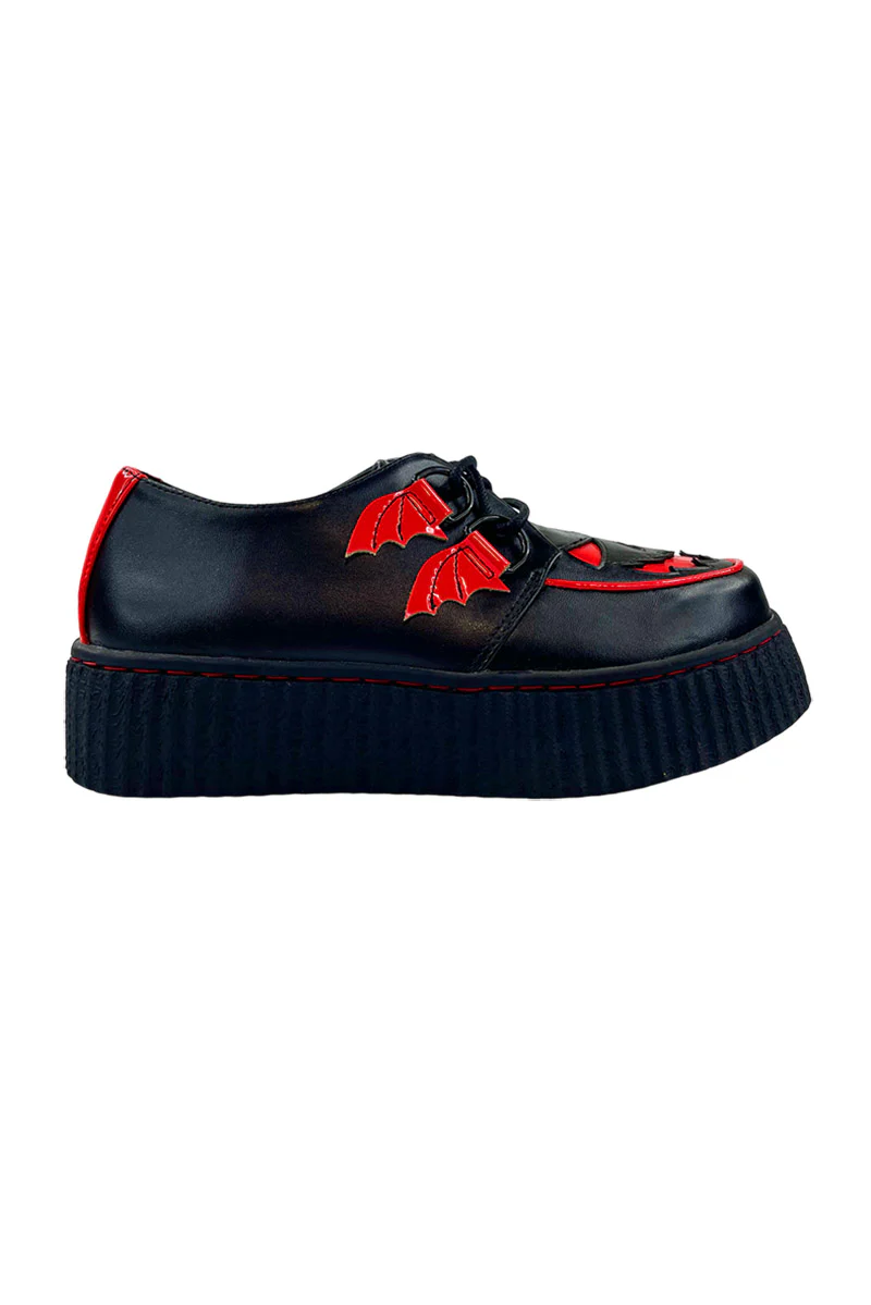 Krypt Scary Jack Creepers [BLACK/RED] - Image 4