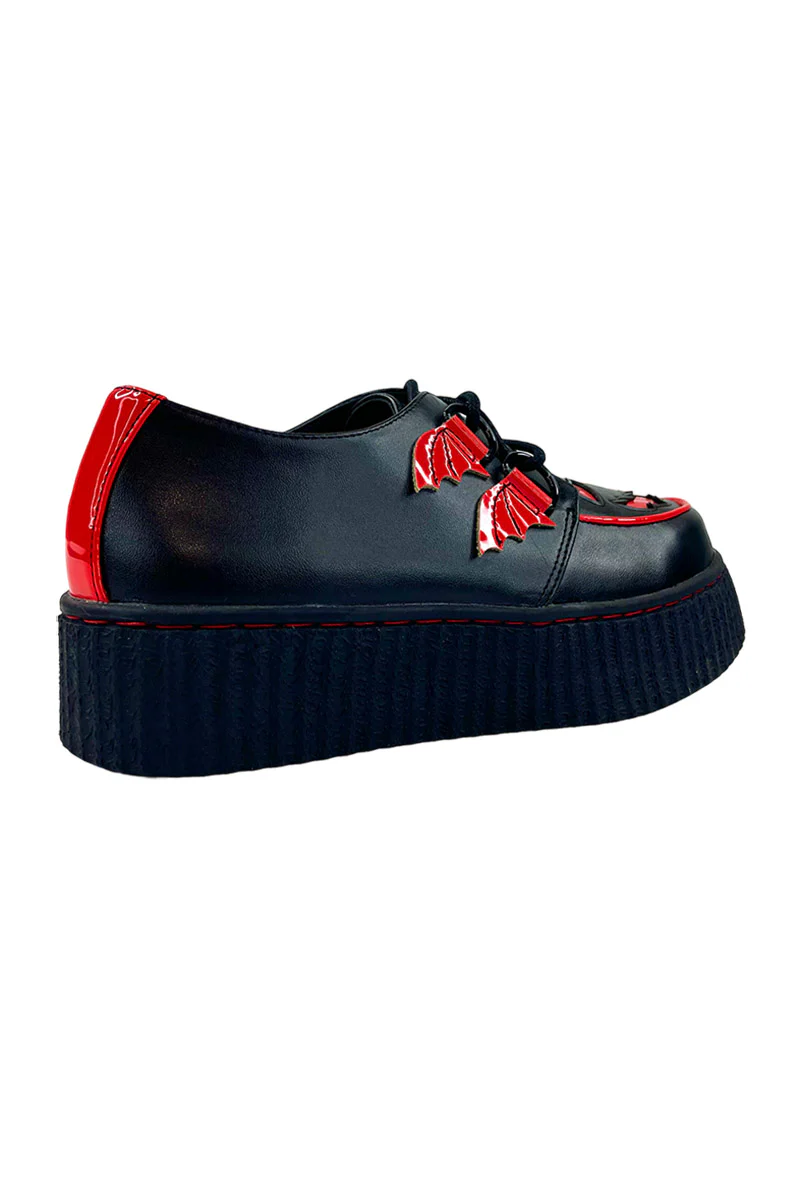Krypt Scary Jack Creepers [BLACK/RED] - Image 7