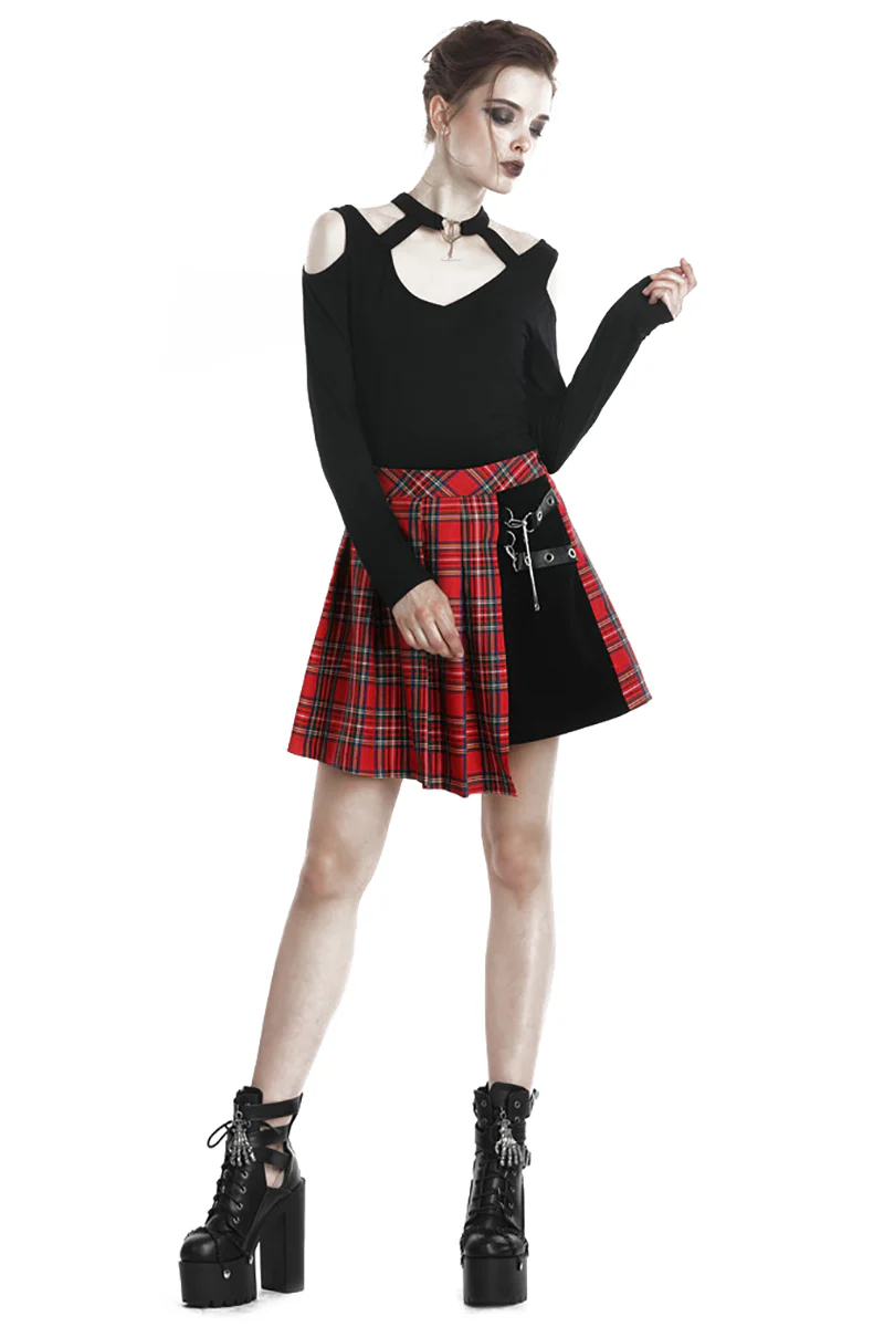 Safety Sin Skater Skirt - Image 3