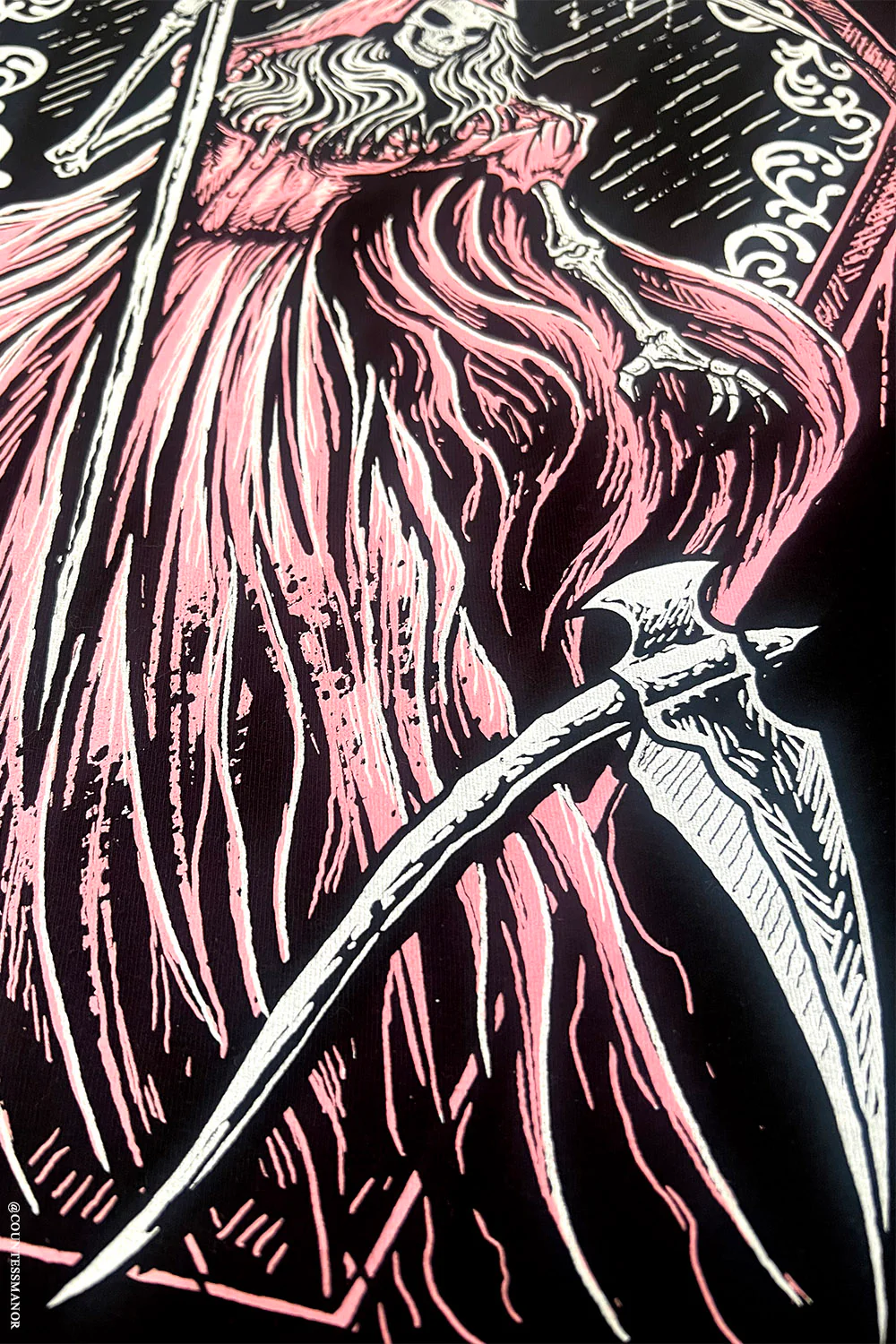 Lady Grim Reaper Hoodie - Image 2