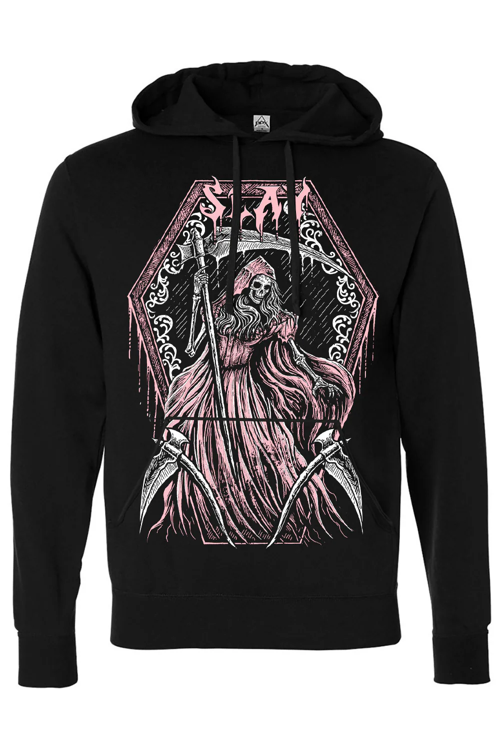 Lady Grim Reaper Hoodie - Image 3