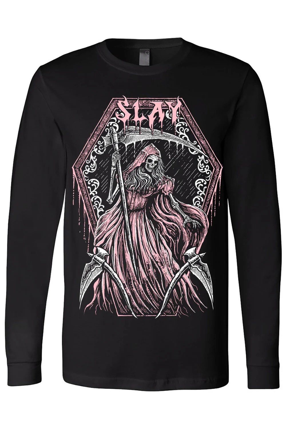 Lady Grim Reaper T-shirt - Image 5
