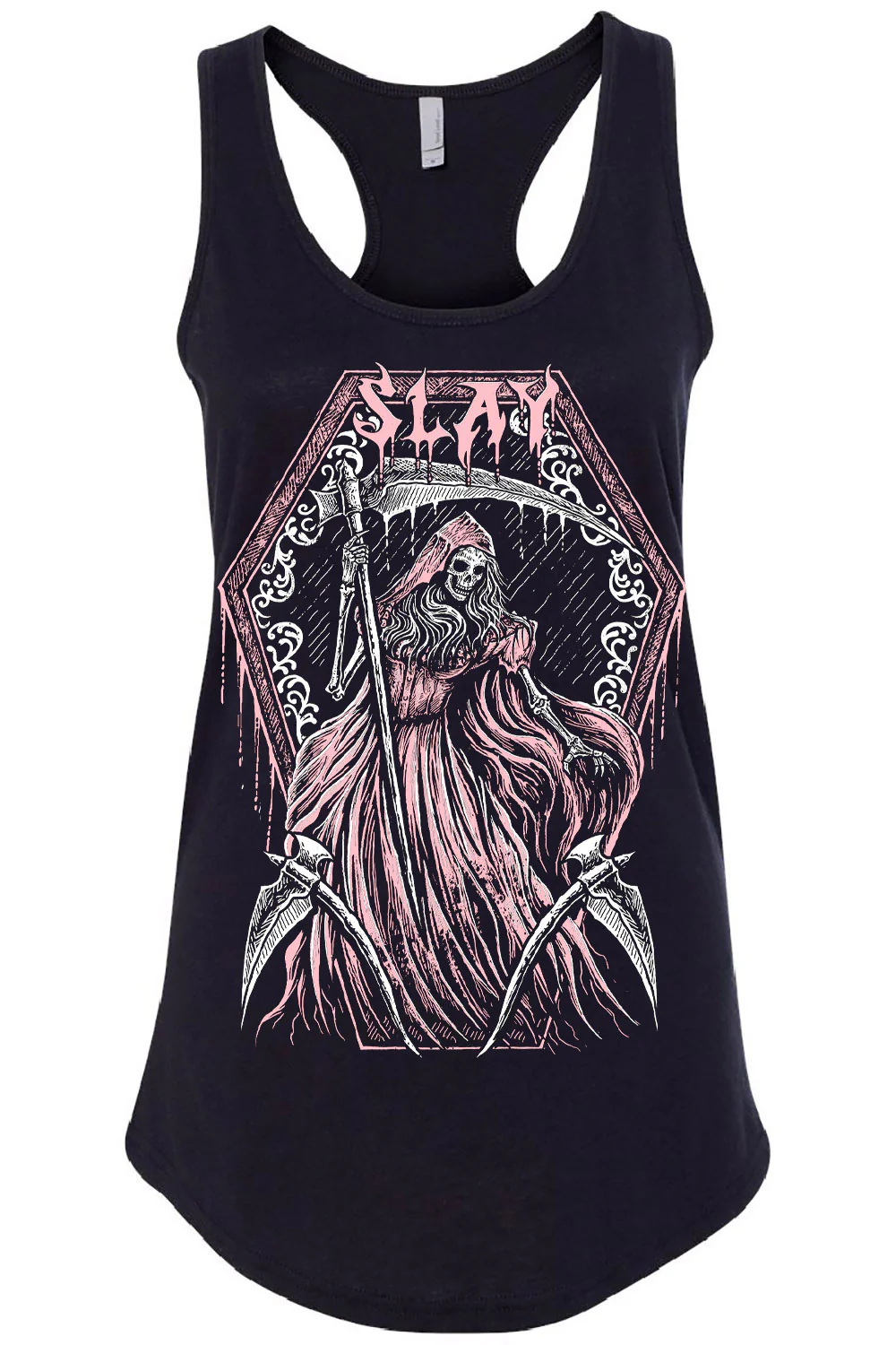 Lady Grim Reaper T-shirt - Image 7