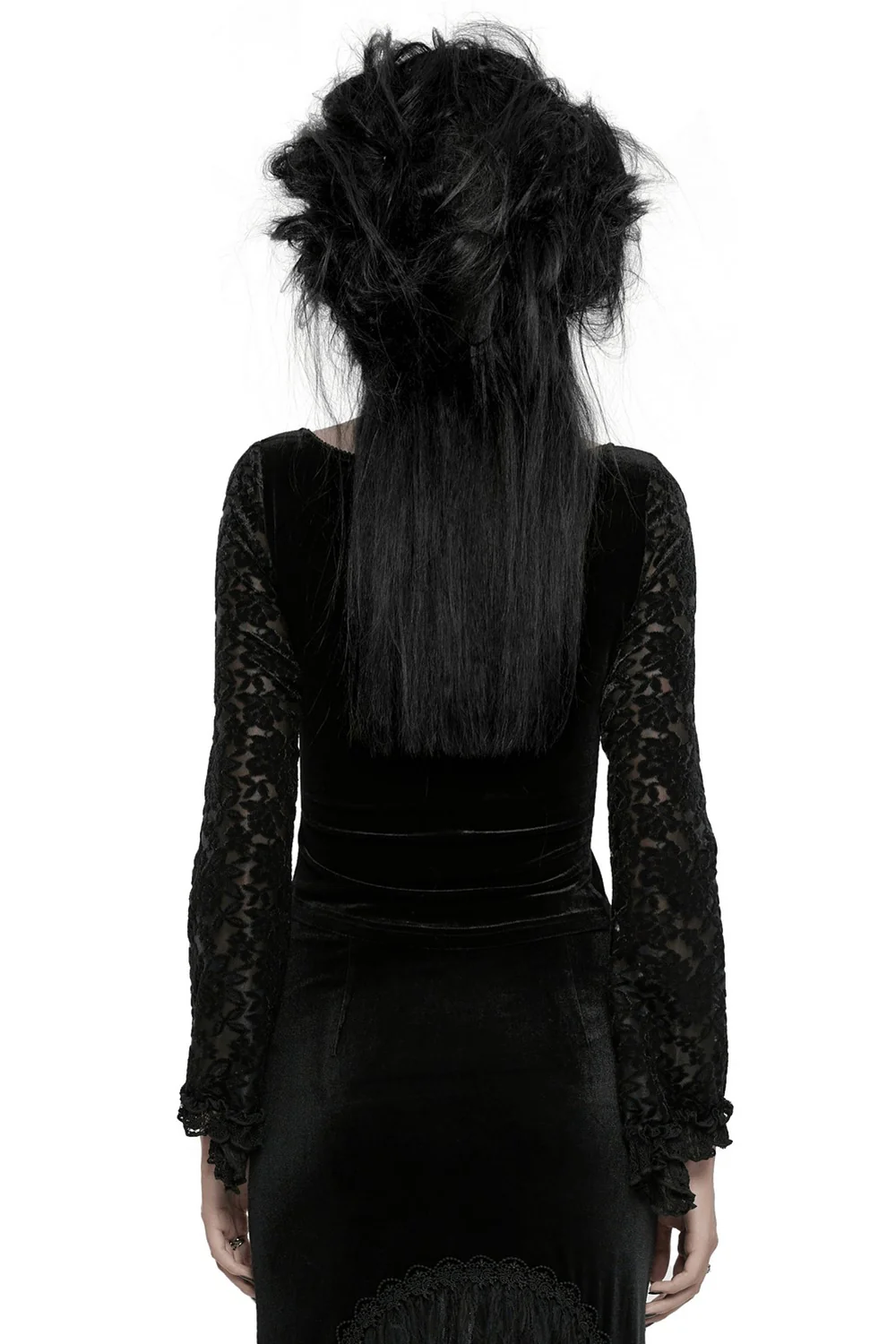 Lamentation Lace-Up Blouse - Image 3