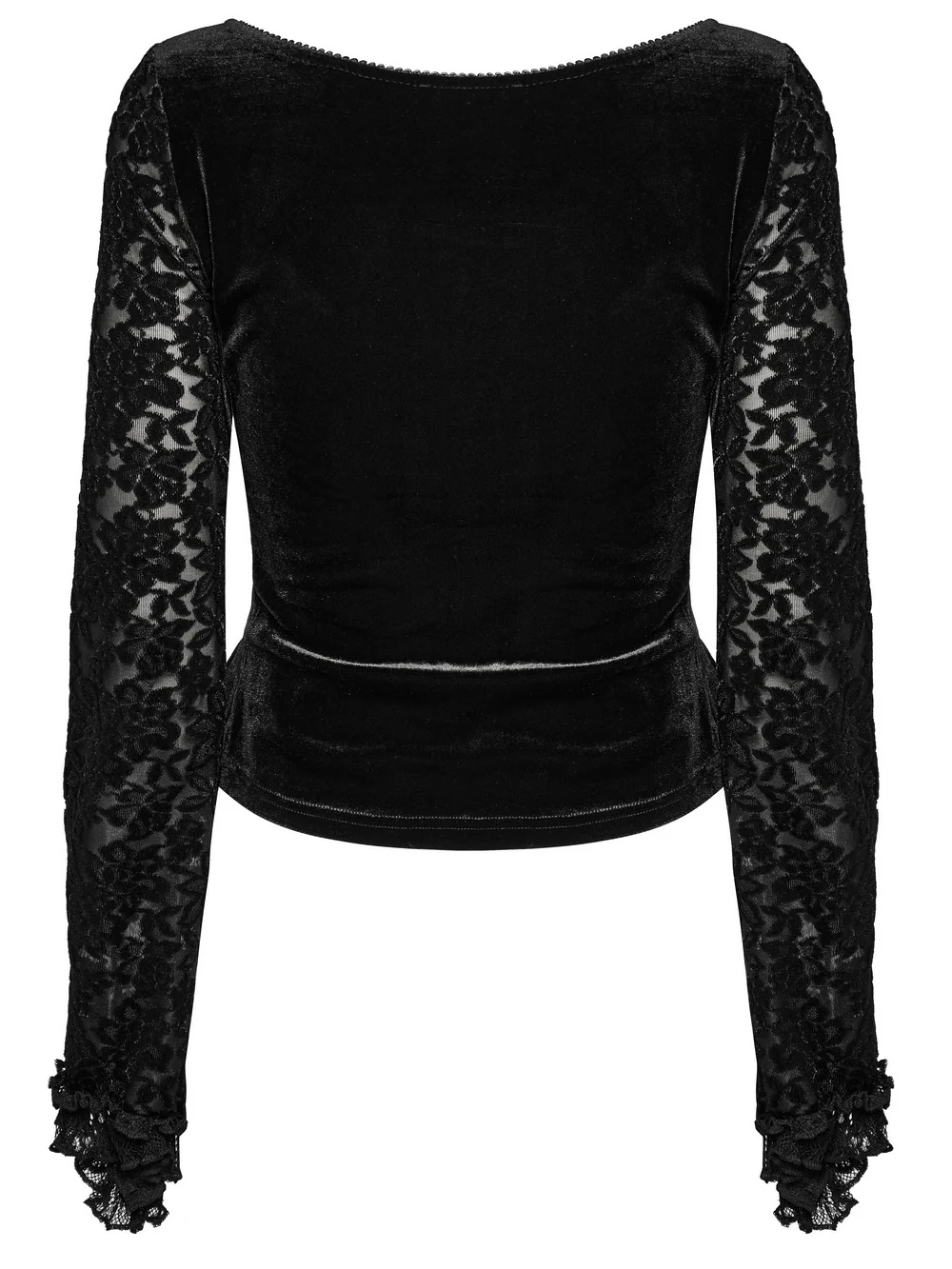 Lamentation Lace-Up Blouse - Image 9
