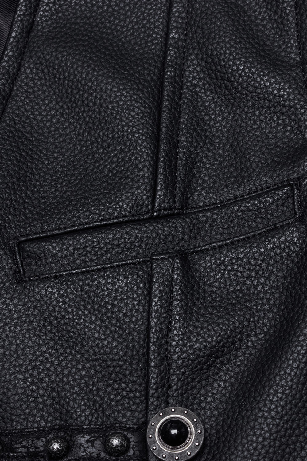 Lawless Studded Leather Vest - Image 11