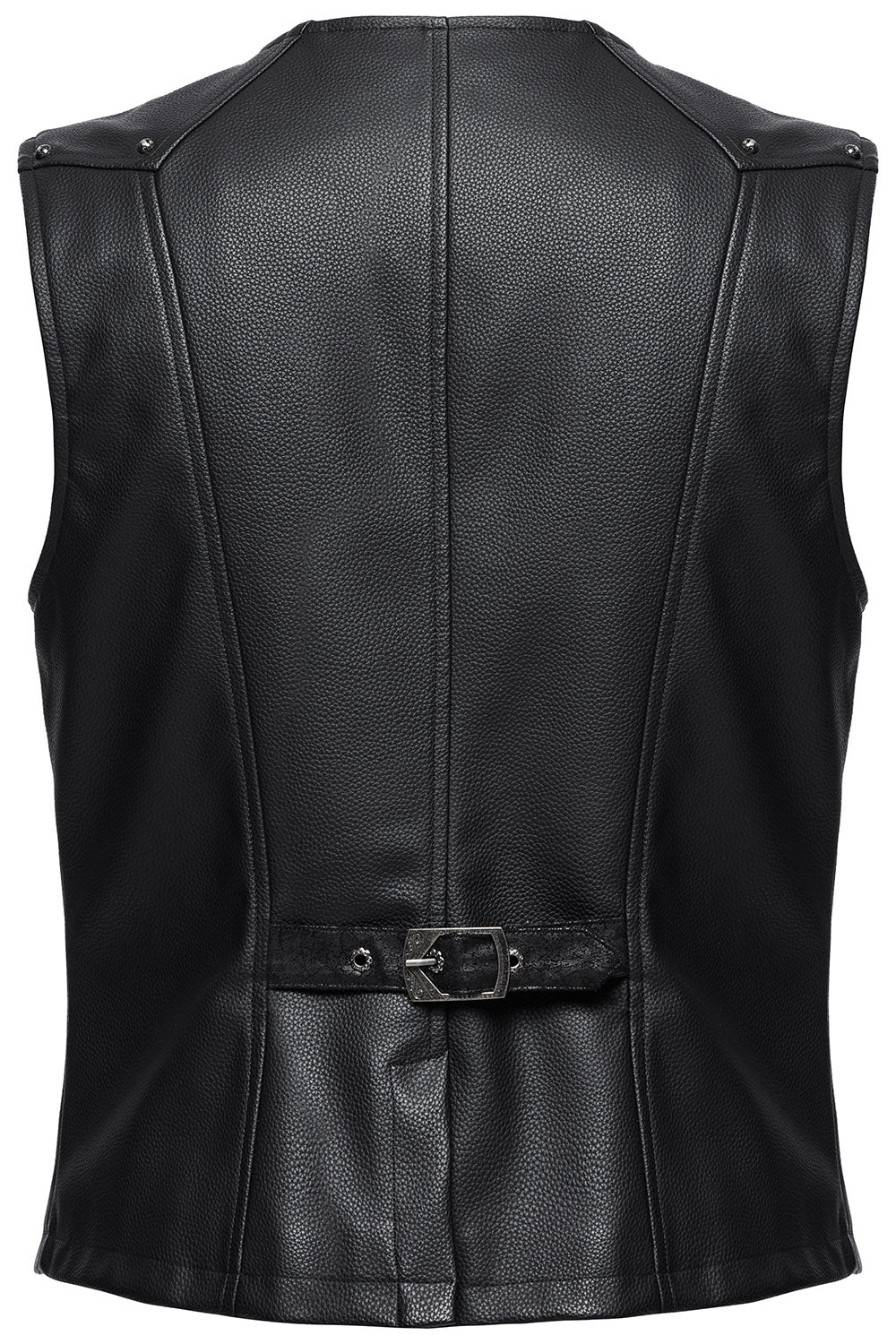Lawless Studded Leather Vest - Image 2