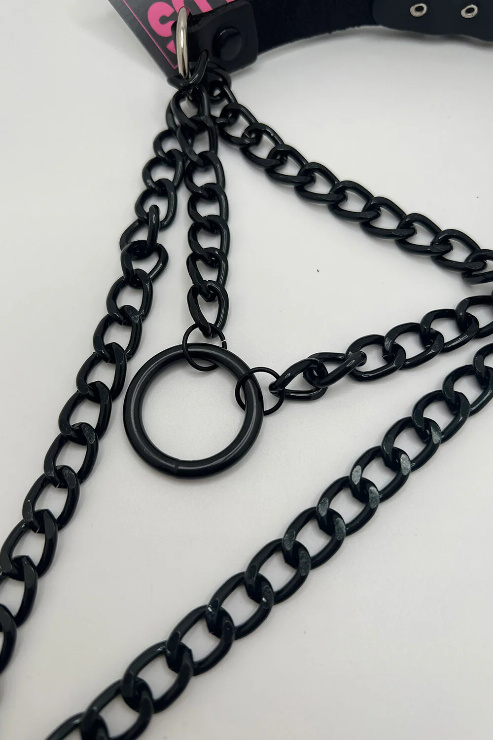 Layered Chain Choker Necklace - Image 6