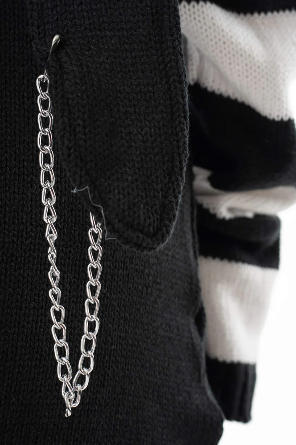 LB Voodoo Bunny Cardigan [Black/White] - Image 7