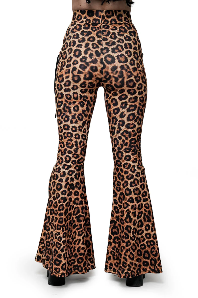 Leopard Alice Flare Pants - Image 3