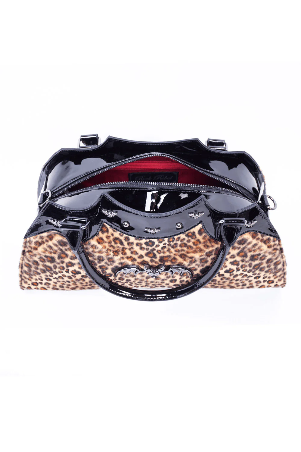 Leopard Bat Handbag - Image 2