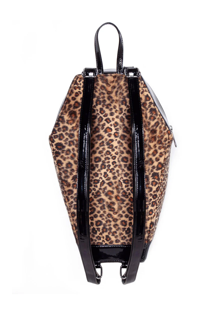 Leopard Coffin Backpack - Image 3