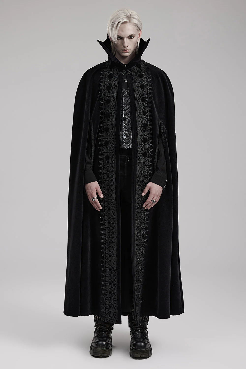 Lestat Batwing Collar Cape - Image 2
