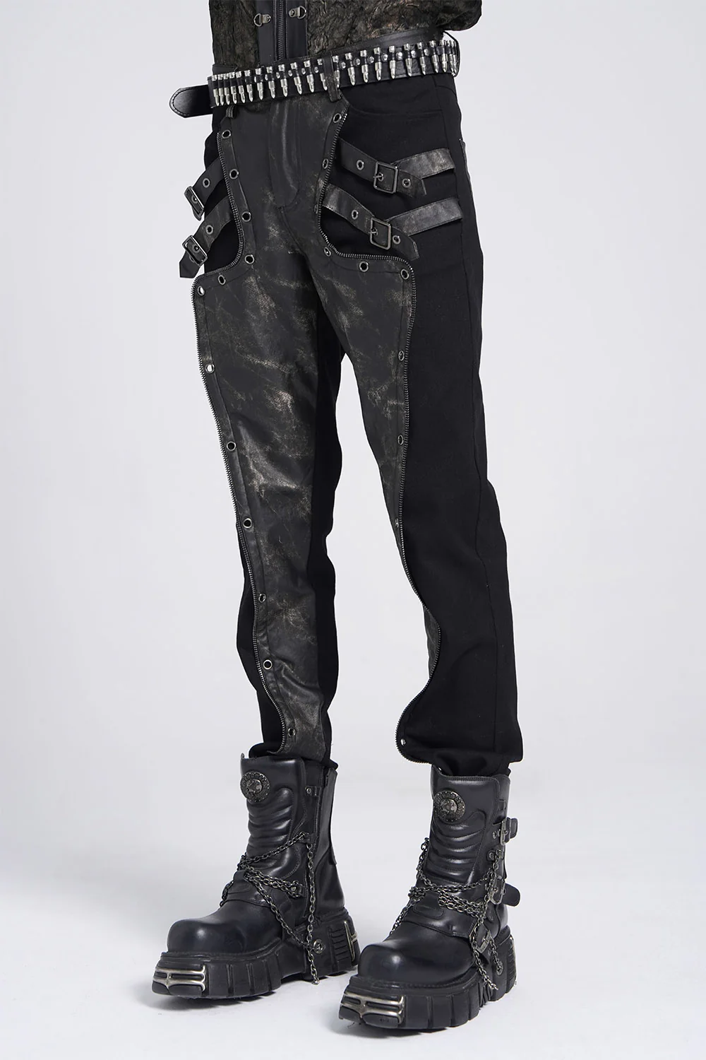 Leviathan Distressed Punk Pants - Image 5