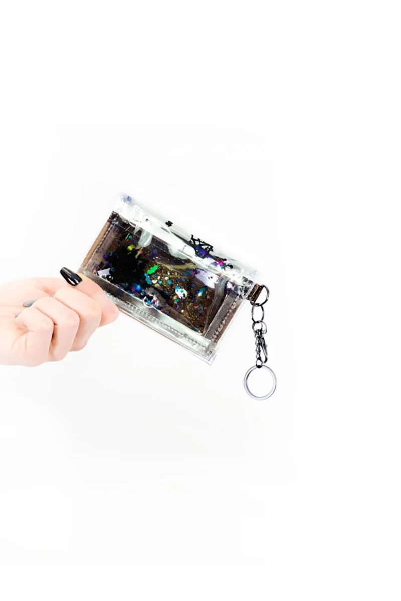 Liquid Glitter Tiny Wallet [Bewitched] - Image 5