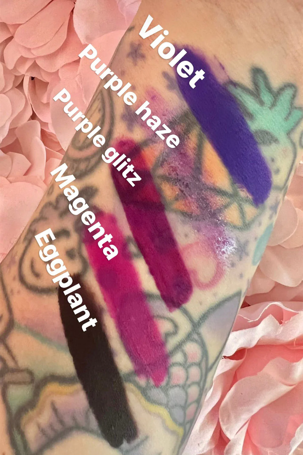 Liquid Luxe Velvet Lipstick [Purple Glitz] - Image 6