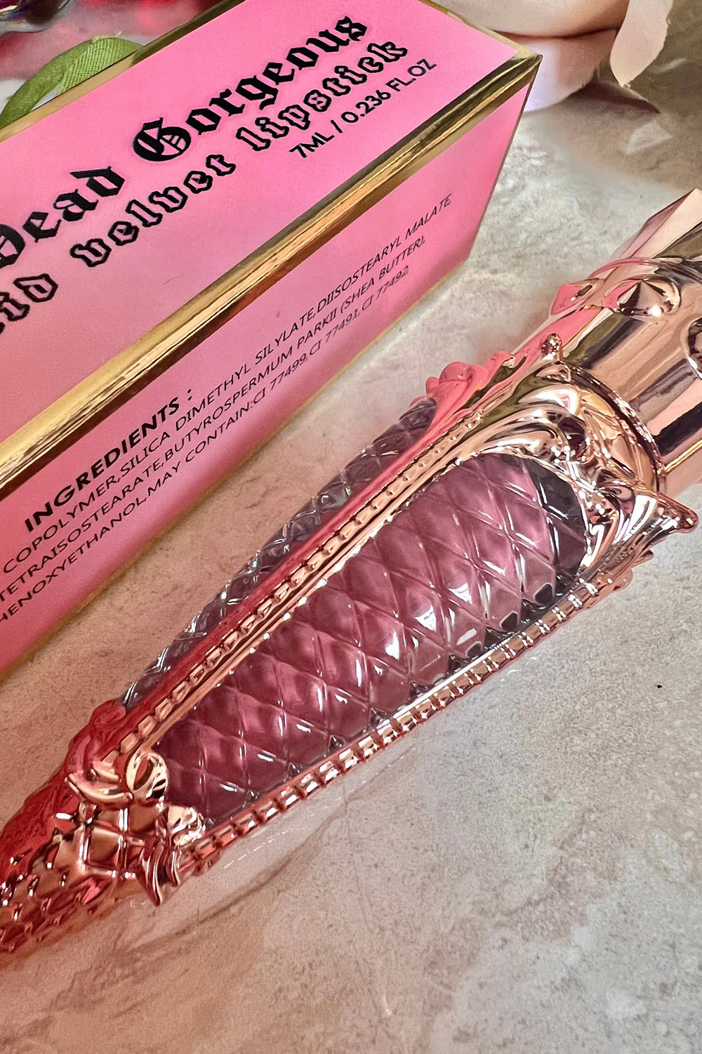 Liquid Velvet Lipstick [Abigail] - Image 6