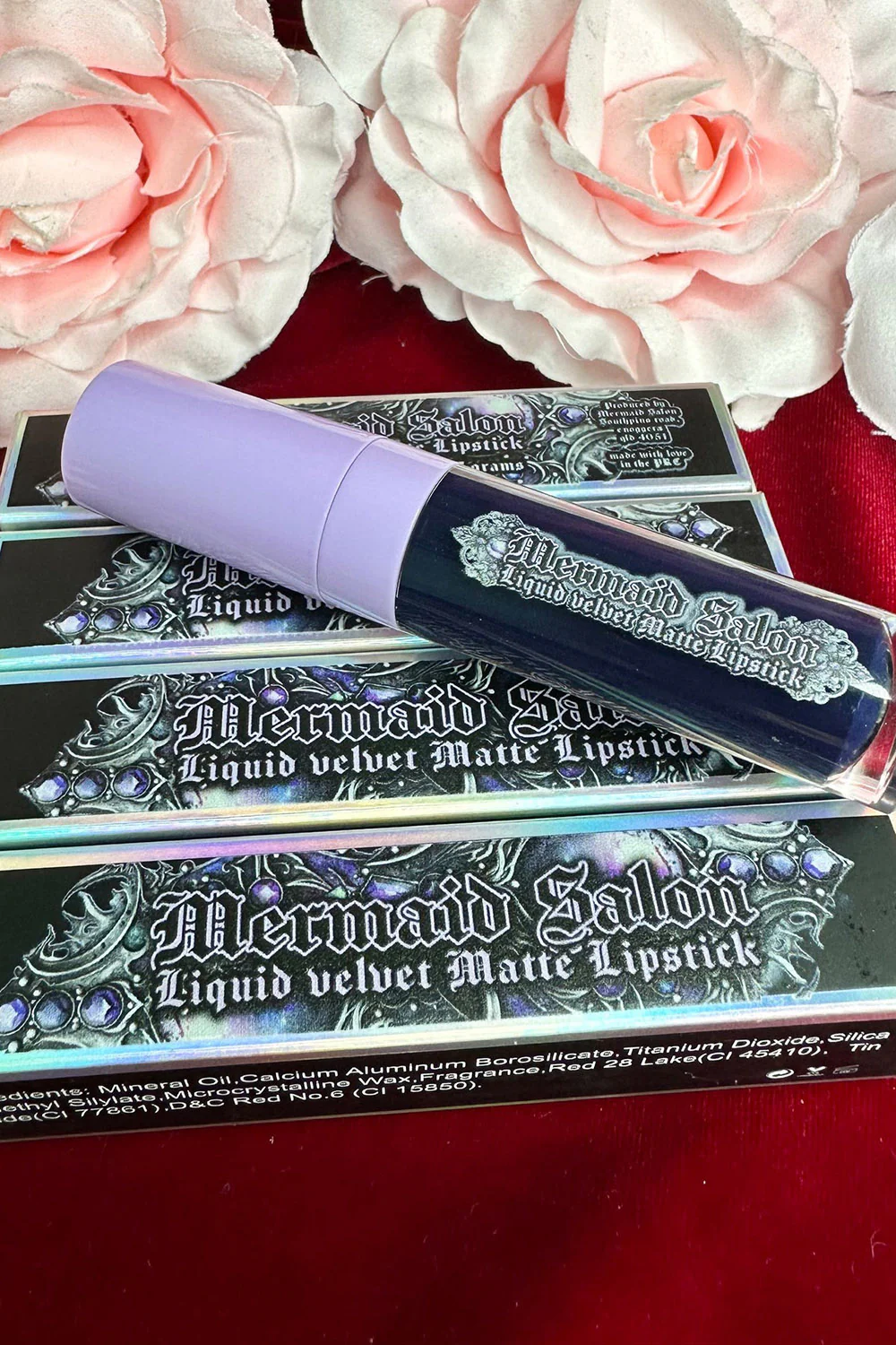 Liquid Velvet Matte Lipstick [Abyss] - Image 2