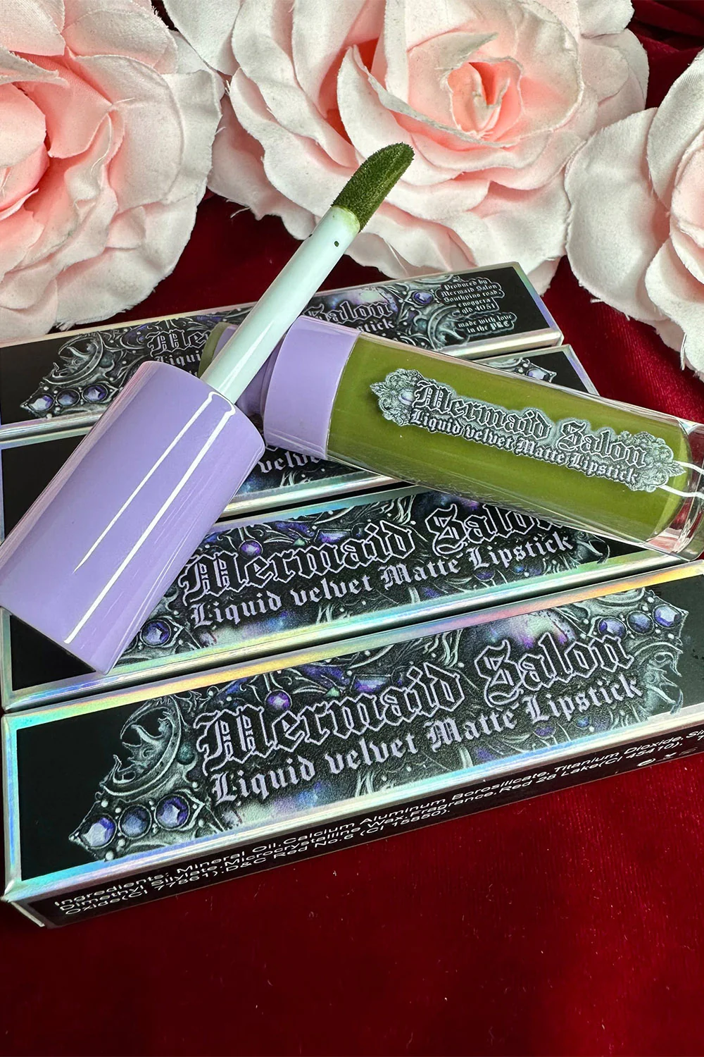 Liquid Velvet Matte Lipstick [Gone Full Goblin] - Image 2