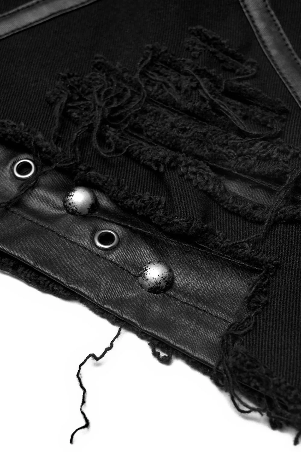 Little Black Raincloud Mini Skirt - Image 11