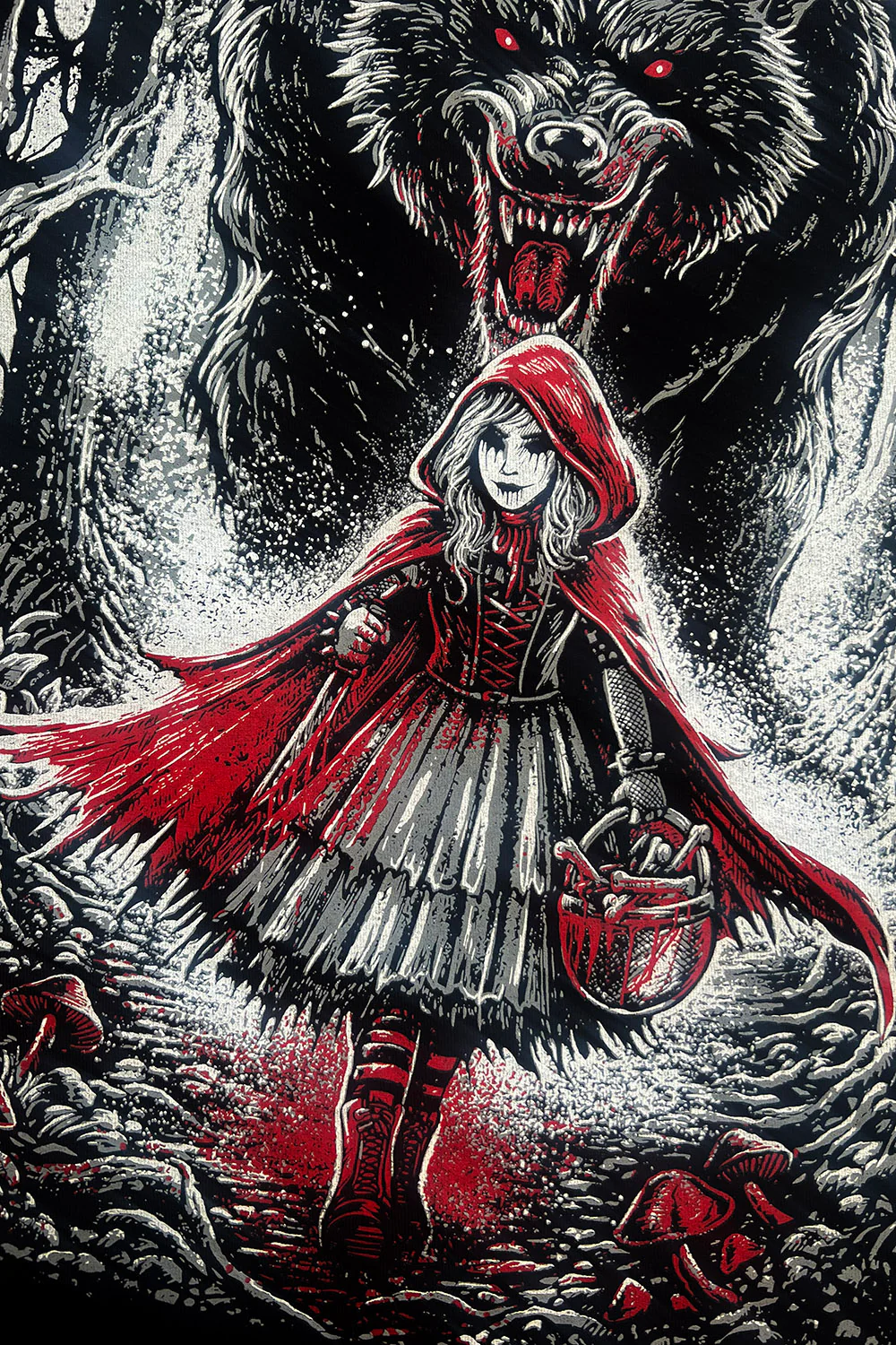 Little Dead Riding Hood T-shirt - Image 9