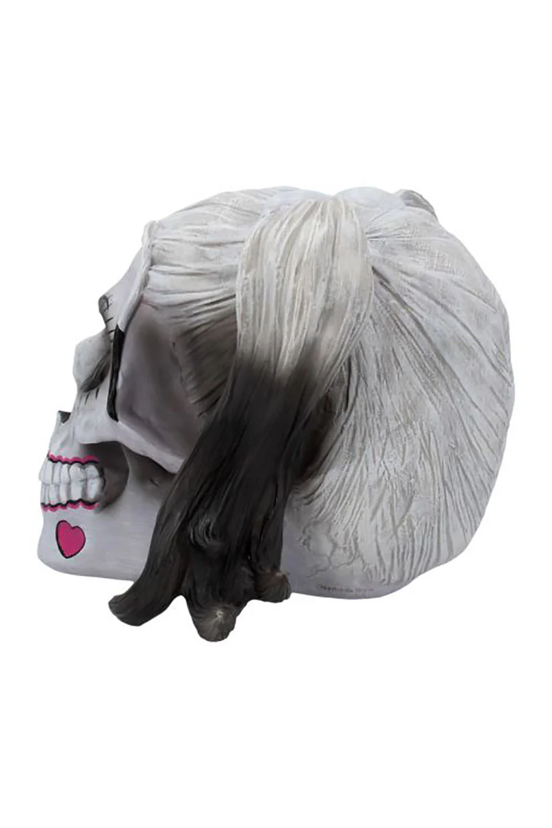 Little Monster Harley Skull Statue - Image 6