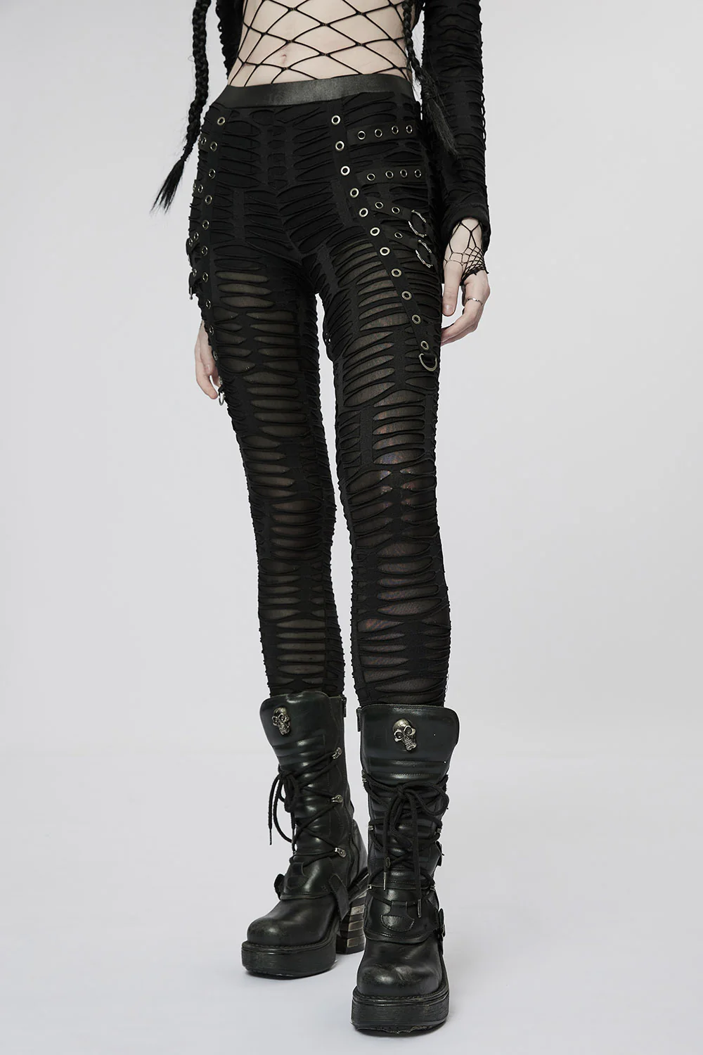 Living Dead Distressed Leggings