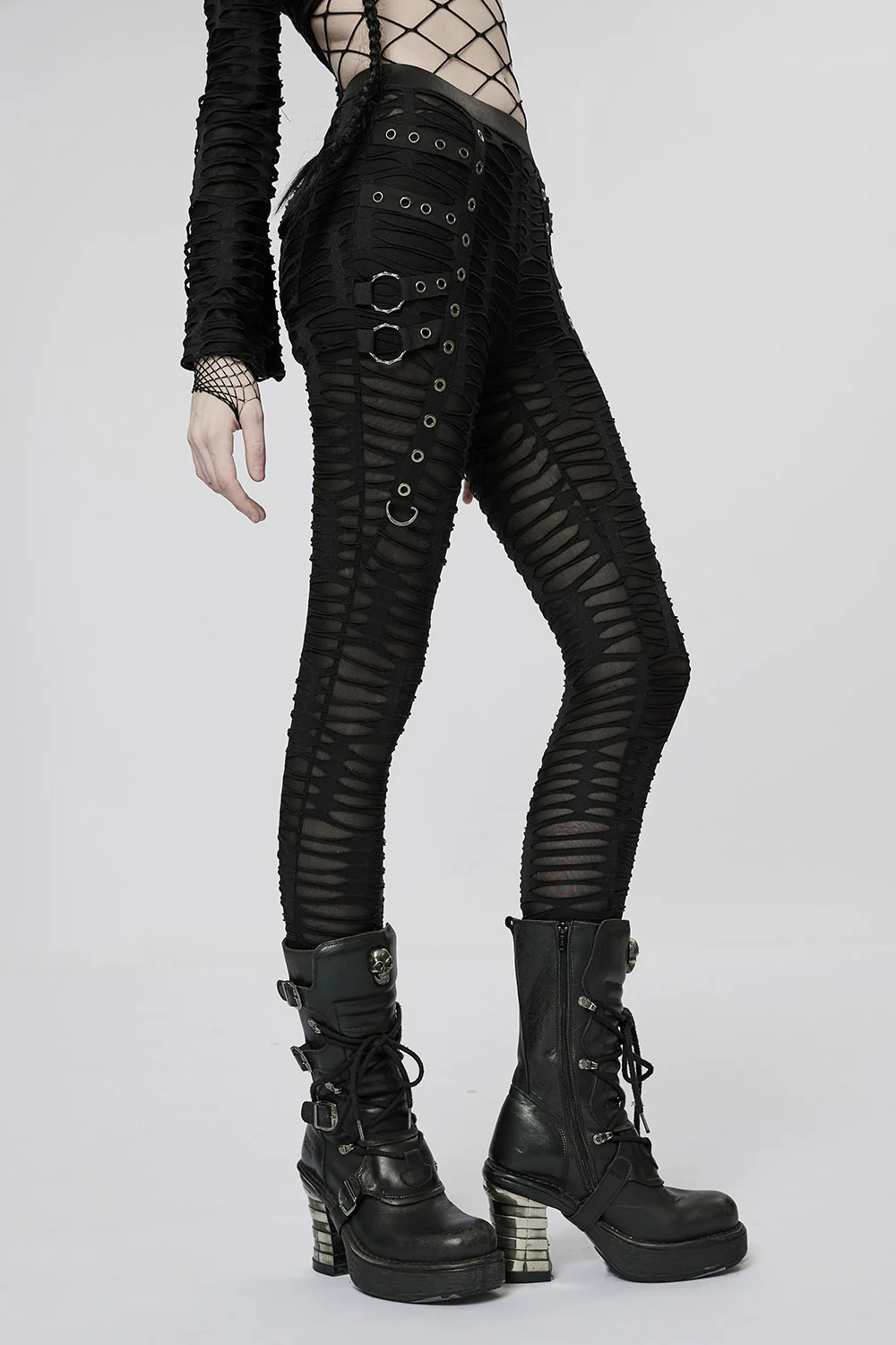 Living Dead Distressed Leggings - Image 2