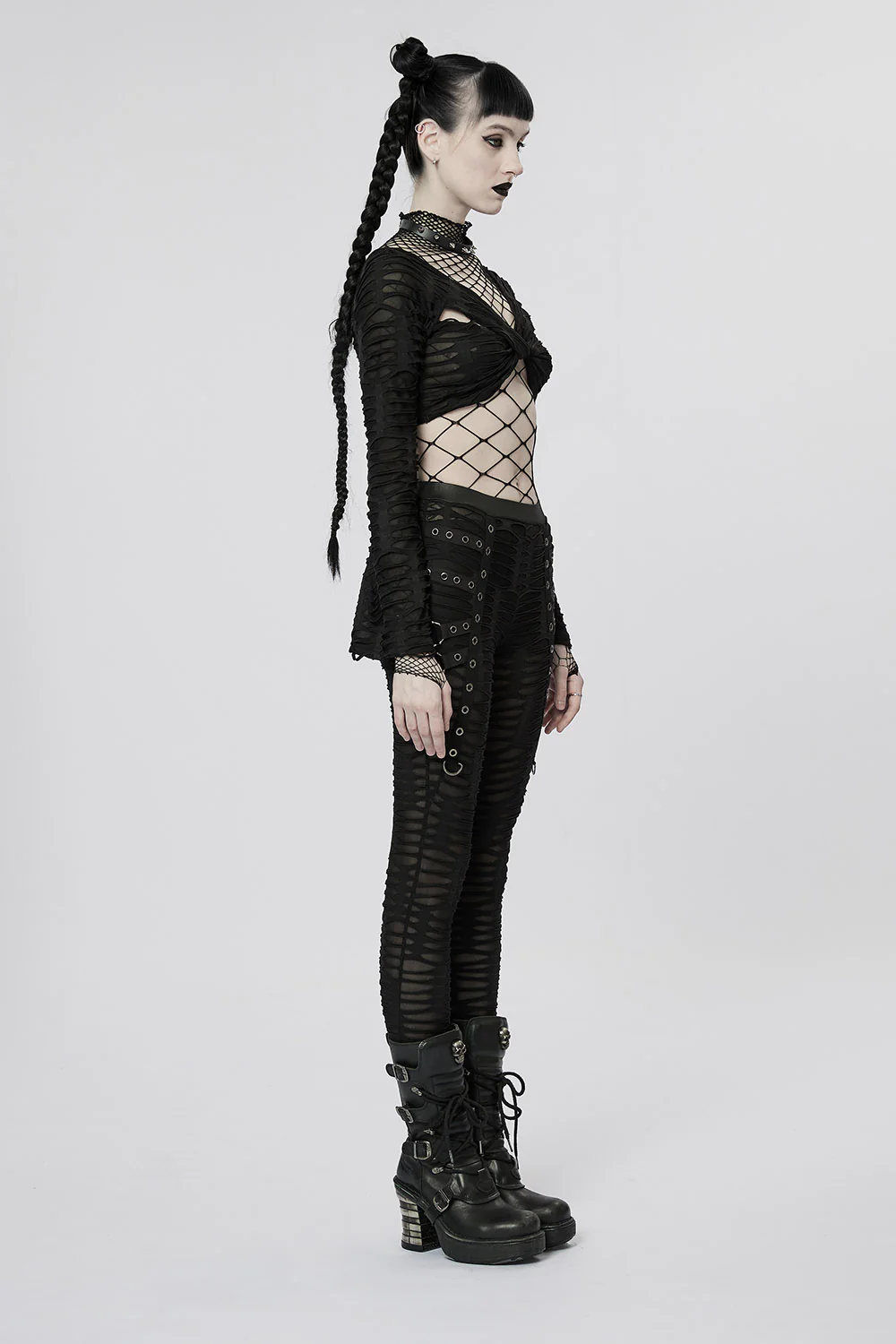 Living Dead Distressed Leggings - Image 5