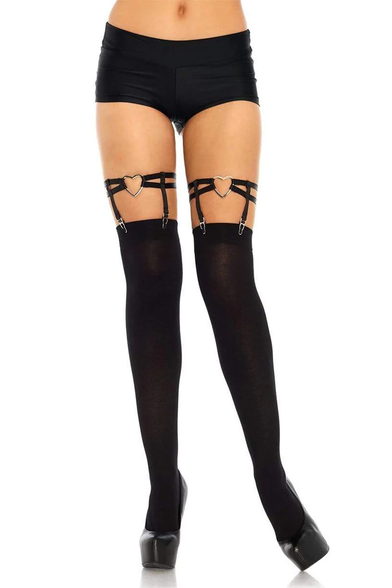 Lovelace Elastic Heart Garters - Image 4