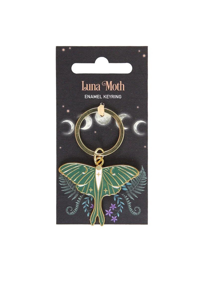 Luna Moth Keyring - Image 2
