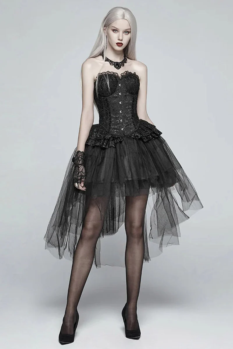 Lunar Layered Tulle Skirt - Image 2