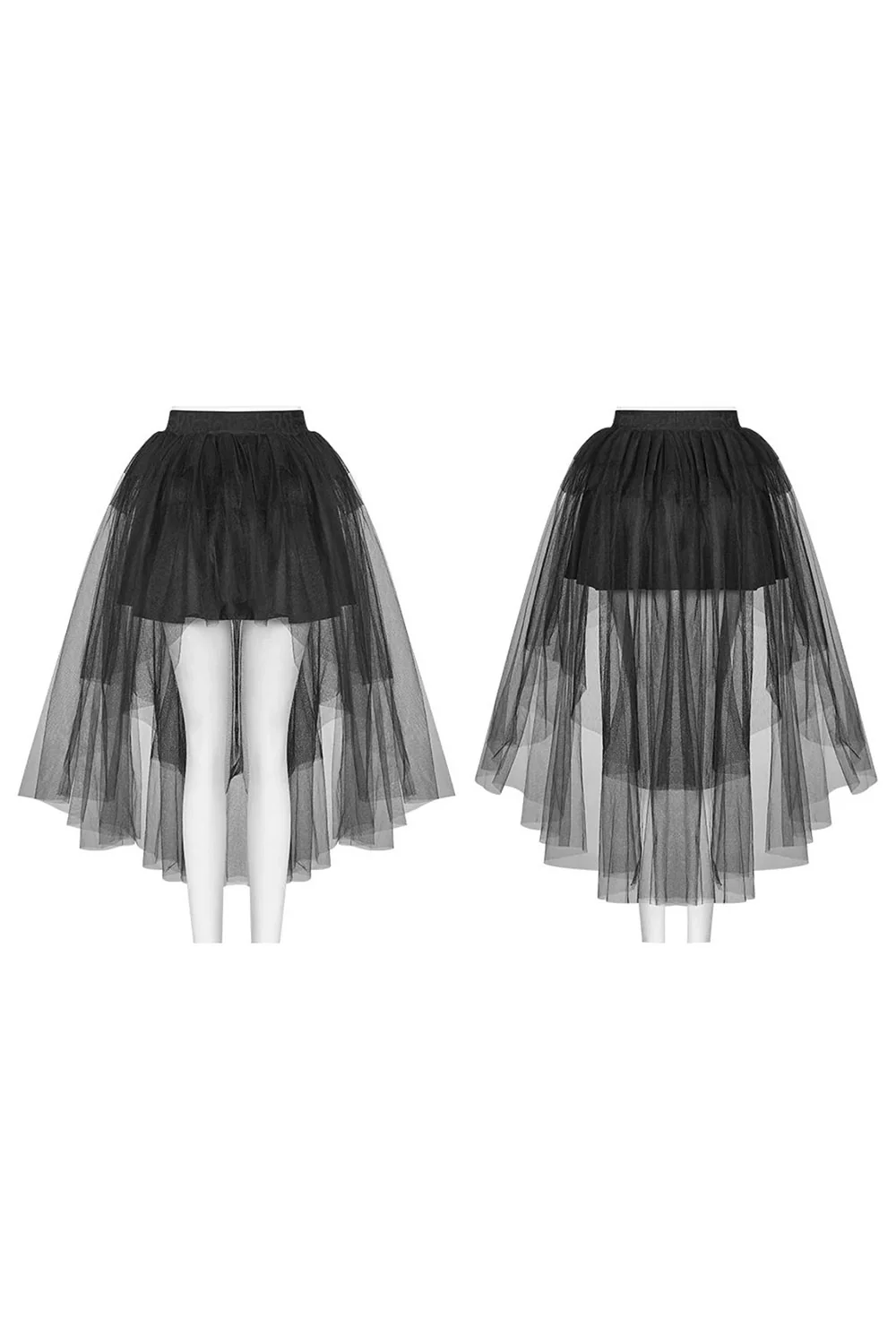 Lunar Layered Tulle Skirt - Image 5