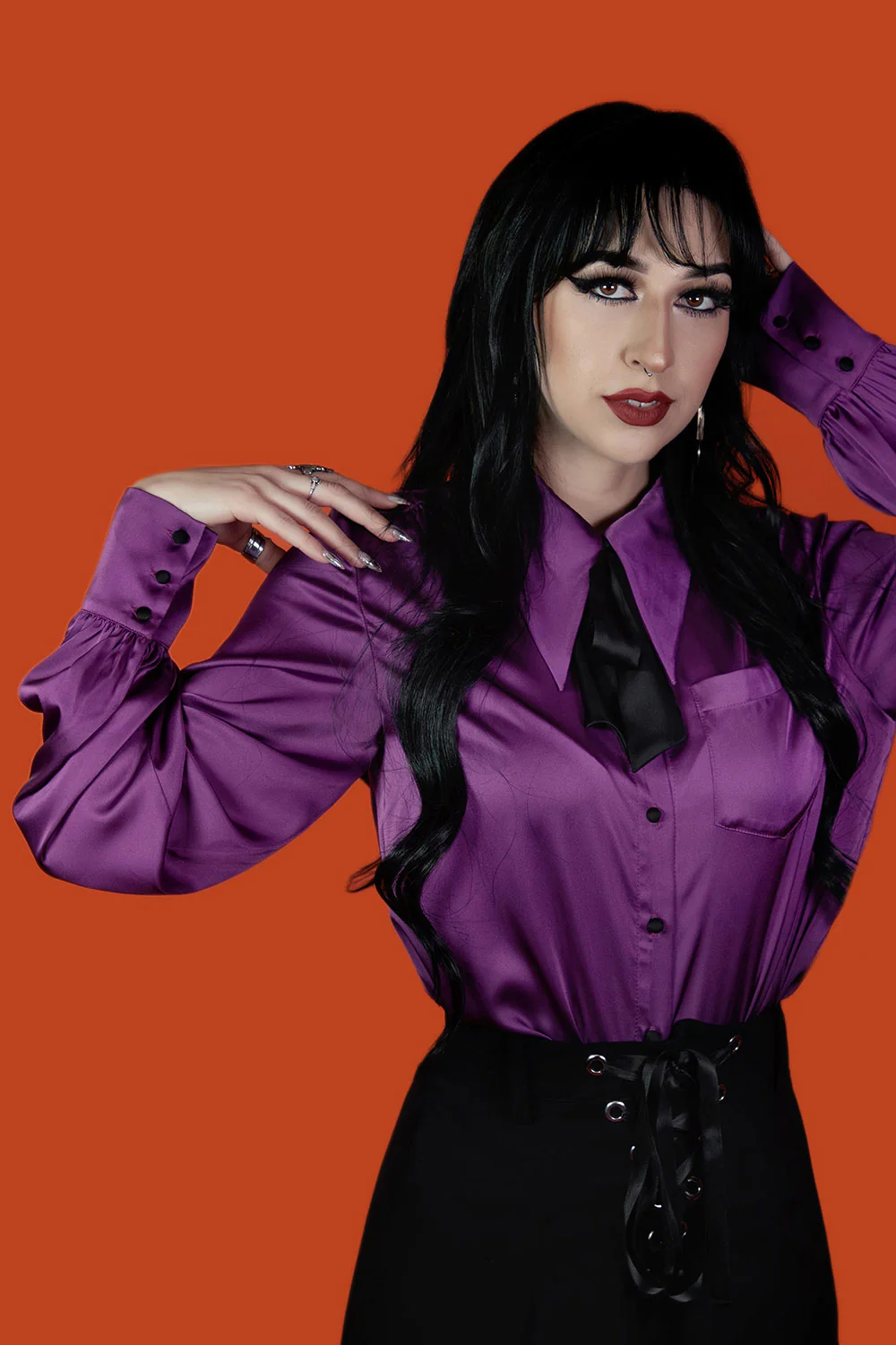Lunar Moth Button Down Shirt - Image 4