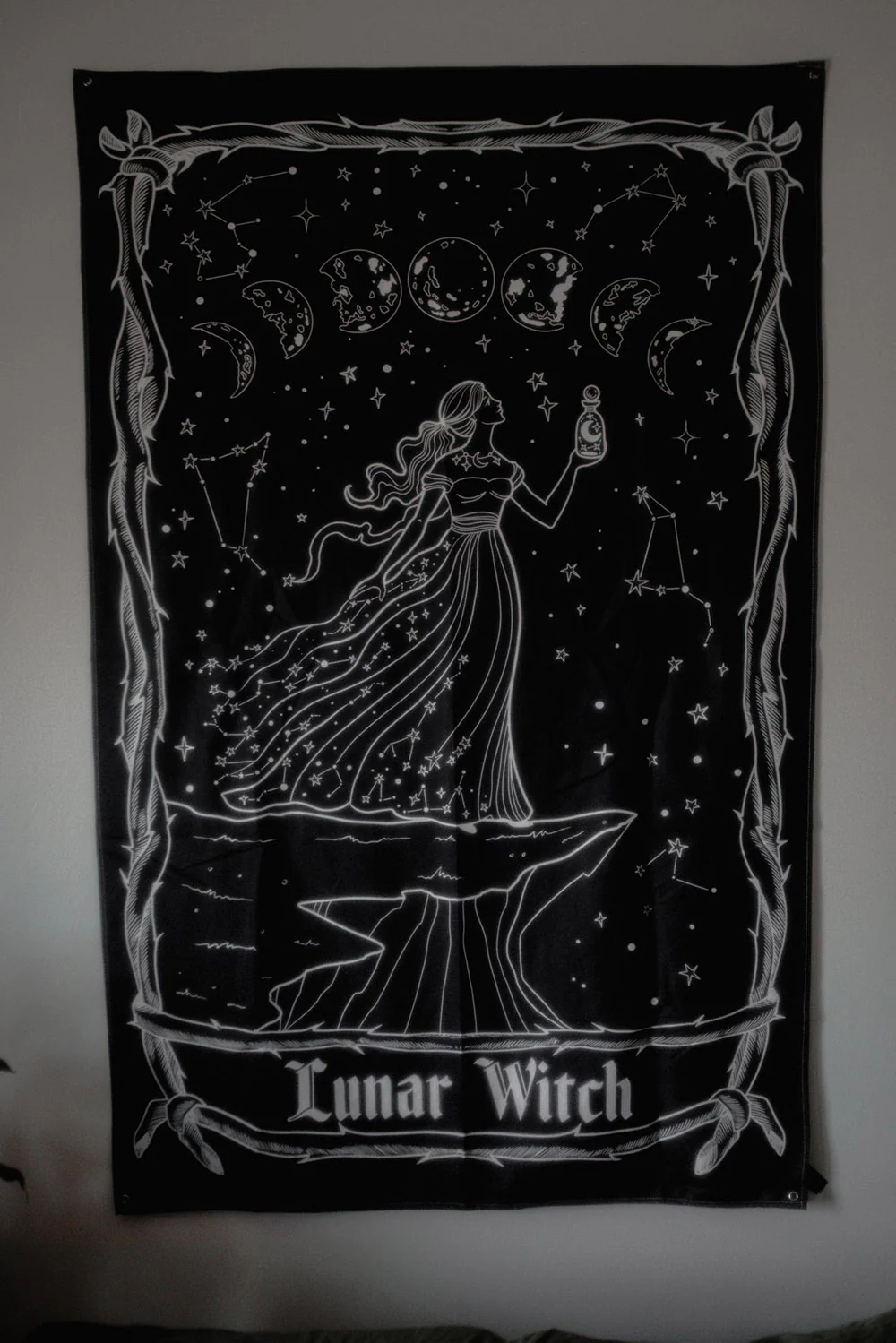 Lunar Witch Oracle Tapestry